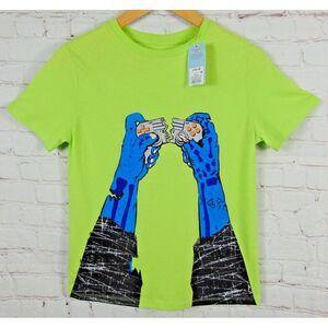 Cat & Jack Lime Green T-Shirt Kids Size Large (10-12) NWT‎